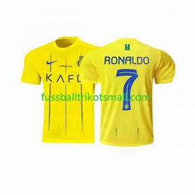 Fußballtrikots Al-Nassr Ronaldo 7 2023-2024 Kurzarm Heimtrikotsatz kaufen